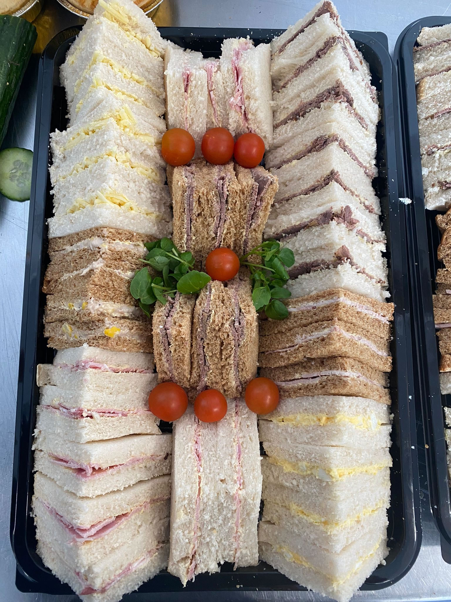 Assorted Sandwiches by Ellesmere Port Catering